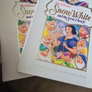 Disney Snow White and the Seven Dwarfs Book Hardcover And Soft Cover